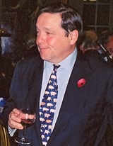 The Marquis of Salisbury attends the Centre's 2001 lecture series.