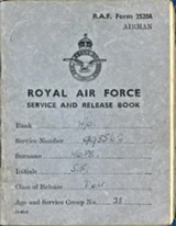 RAF Service and Release Book