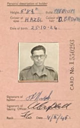 From Thomas North's ID card
