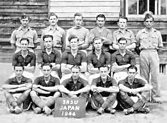 Station football team, T. North front row right