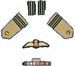 medal ribbons and items of uniform