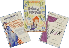London Theatre Programmes