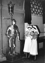 Nurses in the Armoury.