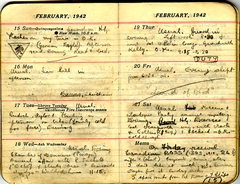 An extract from Frank's 1942 diary.