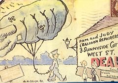 Illustrated letter from home