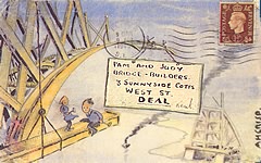 Illustrated letter from home