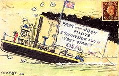 Illustrated letter from home