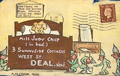 Illustrated letter from home