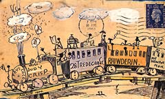 Illustrated letter from home