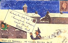 Illustrated letter from home