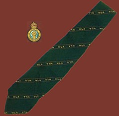 W.L.A. badge and tie