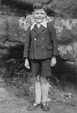 Vincent in 1938, aged 7