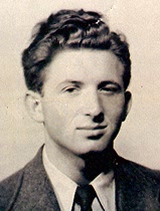 David Kaye in 1950, aged 22.