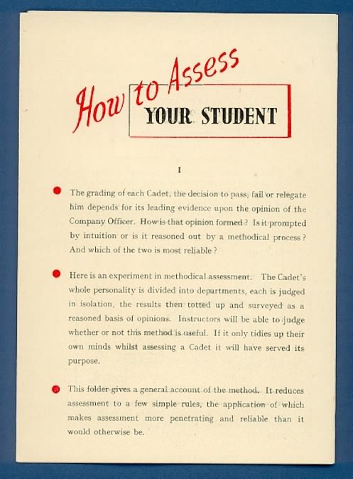 student assessment