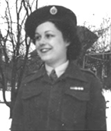 Margaret Halliwell at Nienburg 1946