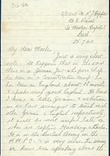 A letter to Mother