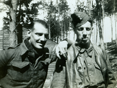Cpl Gerard, left.