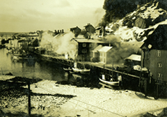 The raid on the Lofoten islands.