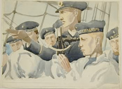 German boys (painted from a magazine illustration)