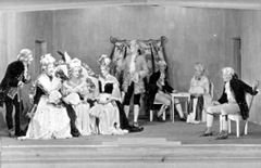 A camp theatre production: "A School for Scandal" Oflag 79, Brunswick, 1944