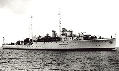 HMS Egret 'my white bird'
