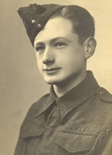 George while in the Home Guard aged 17