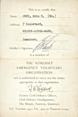  Eric's Civil Defence Card