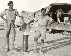 Ron Mitchel and Larry Gain - Ron killed at Sidi Rezegh and Larry killed Alamein