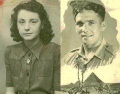 Stanley Palmer and his fianc&eacute;e