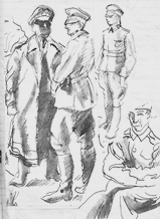 From the papers of Sub Lt H R Taylor RNVR, a prisoner at Marlag O 