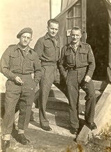 Me, Jimmy and Paddy outside the department in Syracuse.