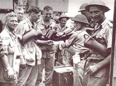 Invasion of Pantelleria on board an LCI, 10.6.43 from the papers of G. Wooler