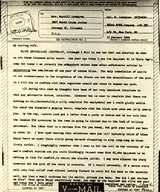 Airgraph from Merrill Lundgren to his wife