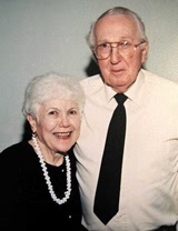Merrill and Edna, taken at a family reunion Summer 2003