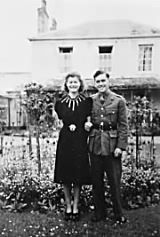 Gerald Jackson and Fay, Les Marais House, Jersey, April 1940