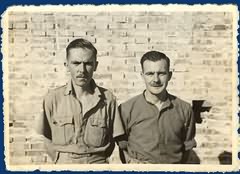 Bdr E Stonard and Trp W Parkes, Carpi 1943