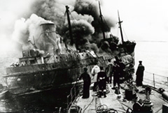 The sinking of Pembroke Coast