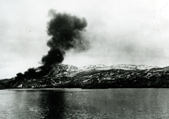 Norway May / June 1940: After a raid on Harstad.