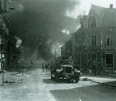 Narvik after second German bombing 2 June 1940 (P Dalzel Job)