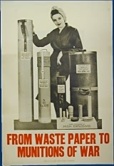 poster: from waste paper to munitions of war