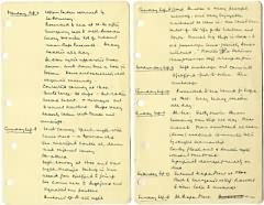 Notes and Recollections of "Cruise in Northern Waters July 31 to Sept 27 1942" Lt Henry P Doran RNVR