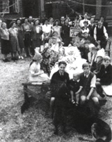 A VE Day street party for children of Brookside Avenue, Southampton.
