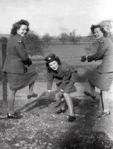 Marilyn Richardson, left, enjoying some free time with friends.
