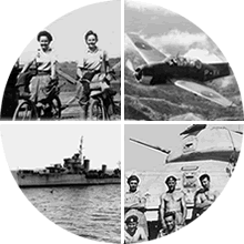 Saving personal experiences of wartime in World War Two